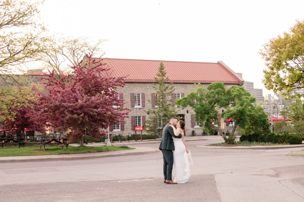 Kailyn Aaron Mill Street Brew Pub Wedding Grey Loft Studio 2024