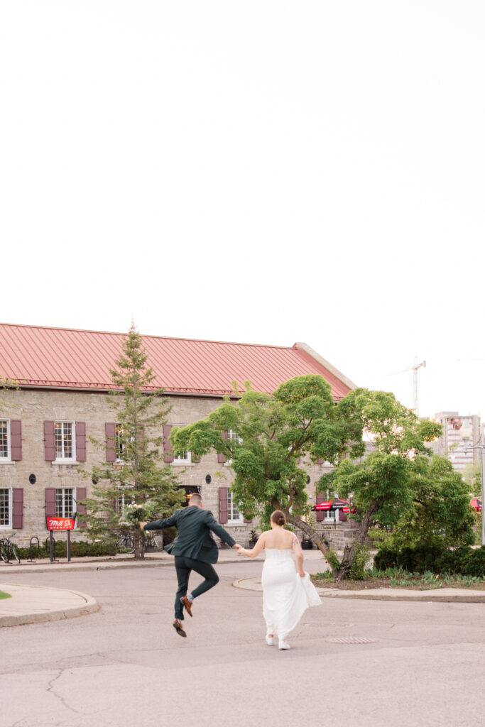 Kailyn Aaron Mill Street Brew Pub Wedding Grey Loft Studio 2024