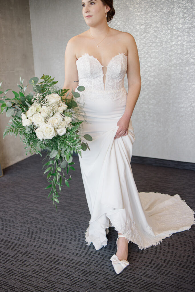 Kailyn Aaron Mill Street Brew Pub Wedding Grey Loft Studio 2024