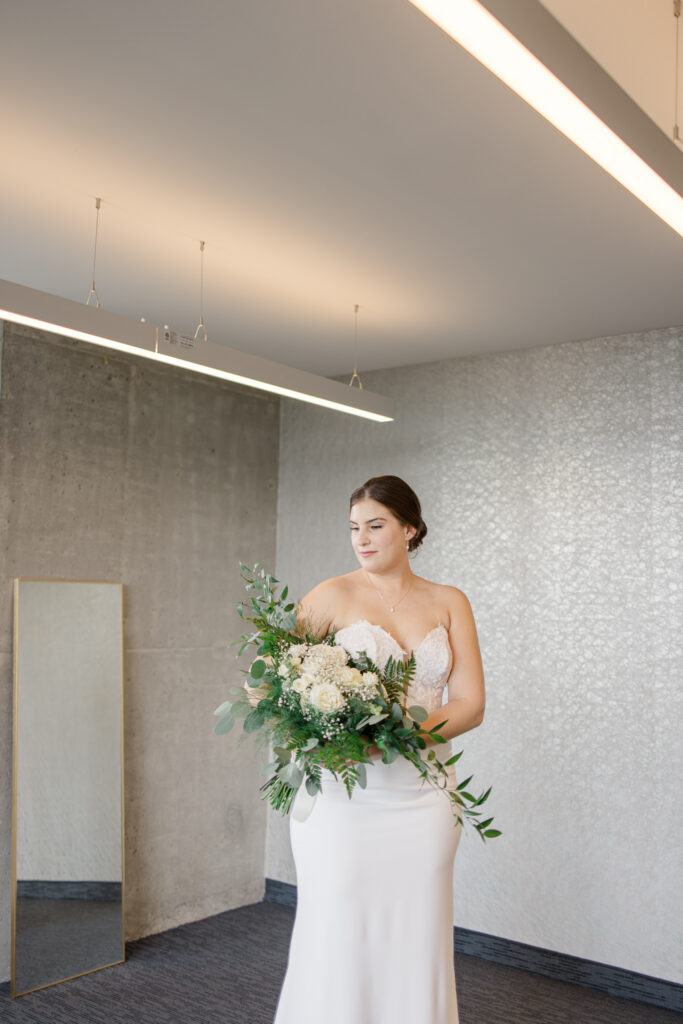 Kailyn Aaron Mill Street Brew Pub Wedding Grey Loft Studio 2024