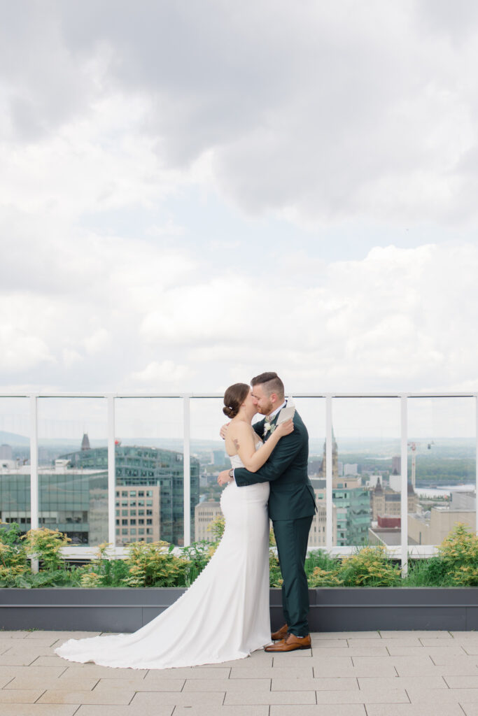 Kailyn Aaron Mill Street Brew Pub Wedding Grey Loft Studio 2024