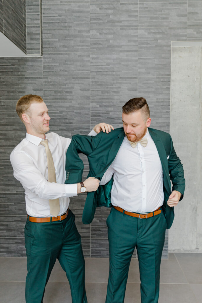 Kailyn Aaron Mill Street Brew Pub Wedding Grey Loft Studio 2024 41