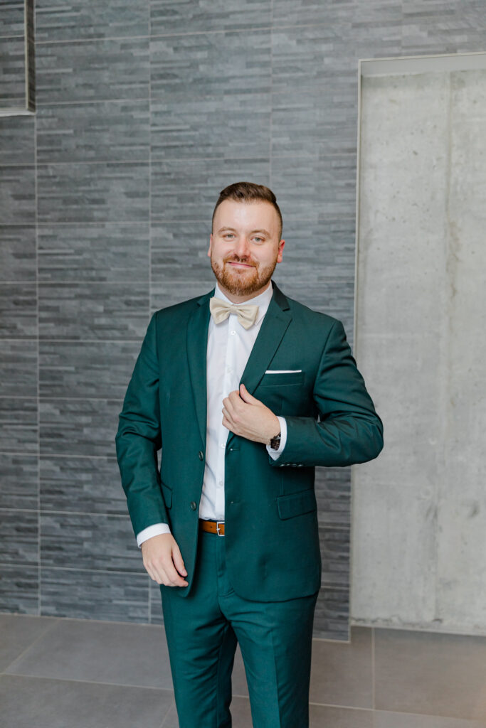 Kailyn Aaron Mill Street Brew Pub Wedding Grey Loft Studio 2024