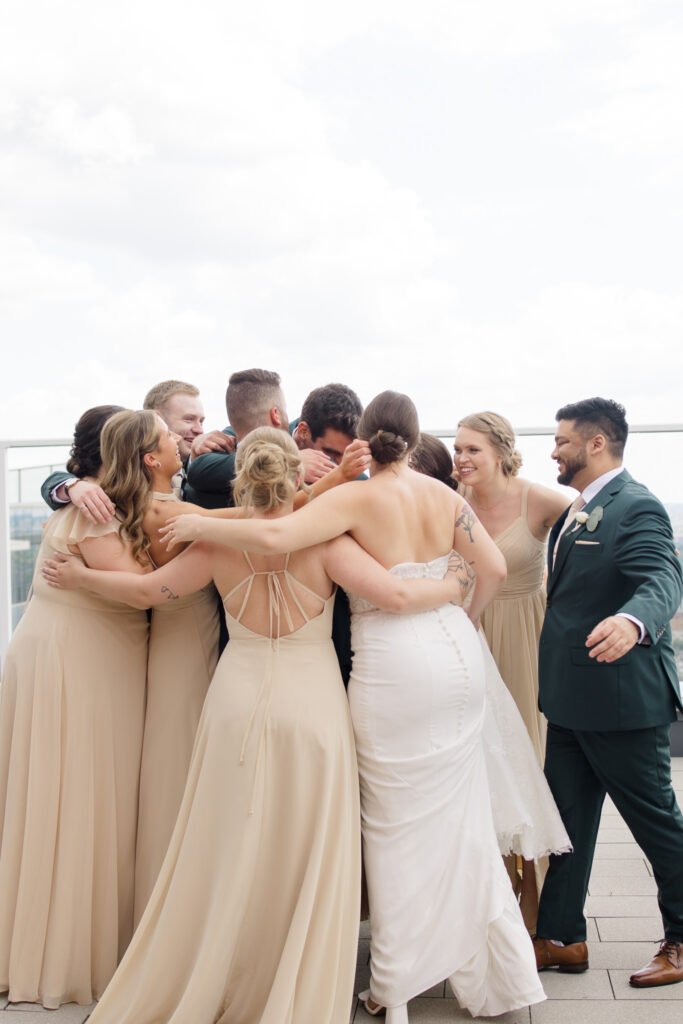 Kailyn Aaron Mill Street Brew Pub Wedding Grey Loft Studio 2024