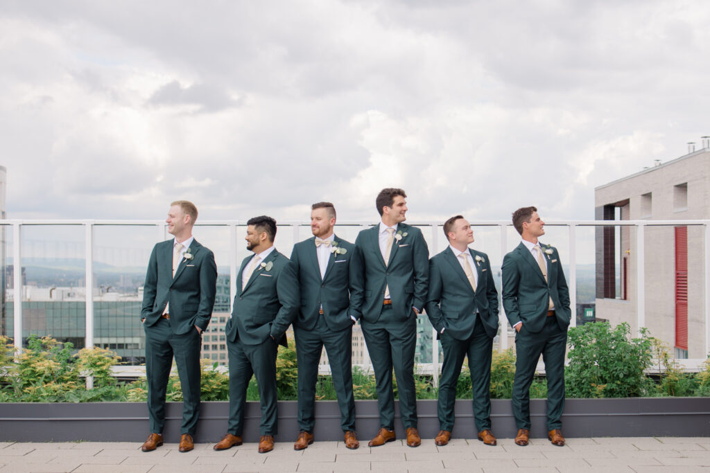 Kailyn Aaron Mill Street Brew Pub Wedding Grey Loft Studio 2024