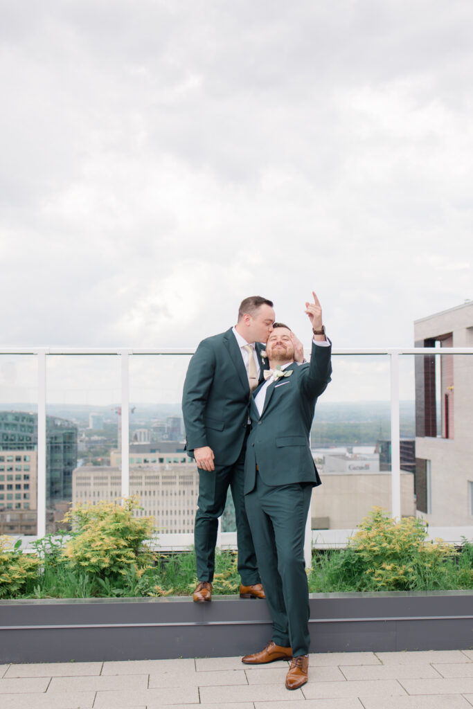 Kailyn Aaron Mill Street Brew Pub Wedding Grey Loft Studio 2024