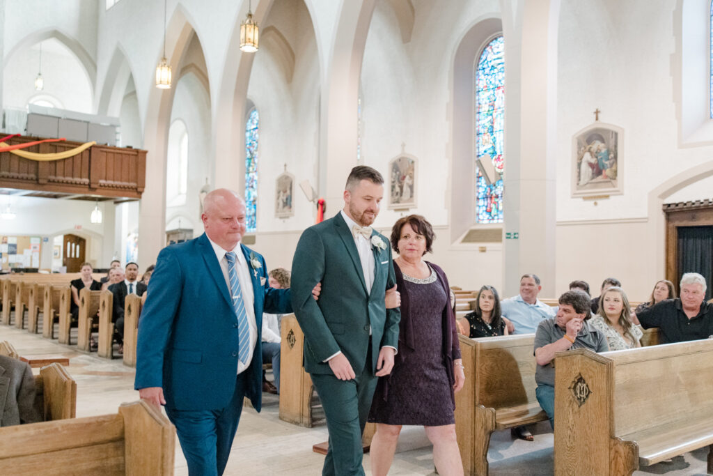 Kailyn Aaron Mill Street Brew Pub Wedding Grey Loft Studio 2024