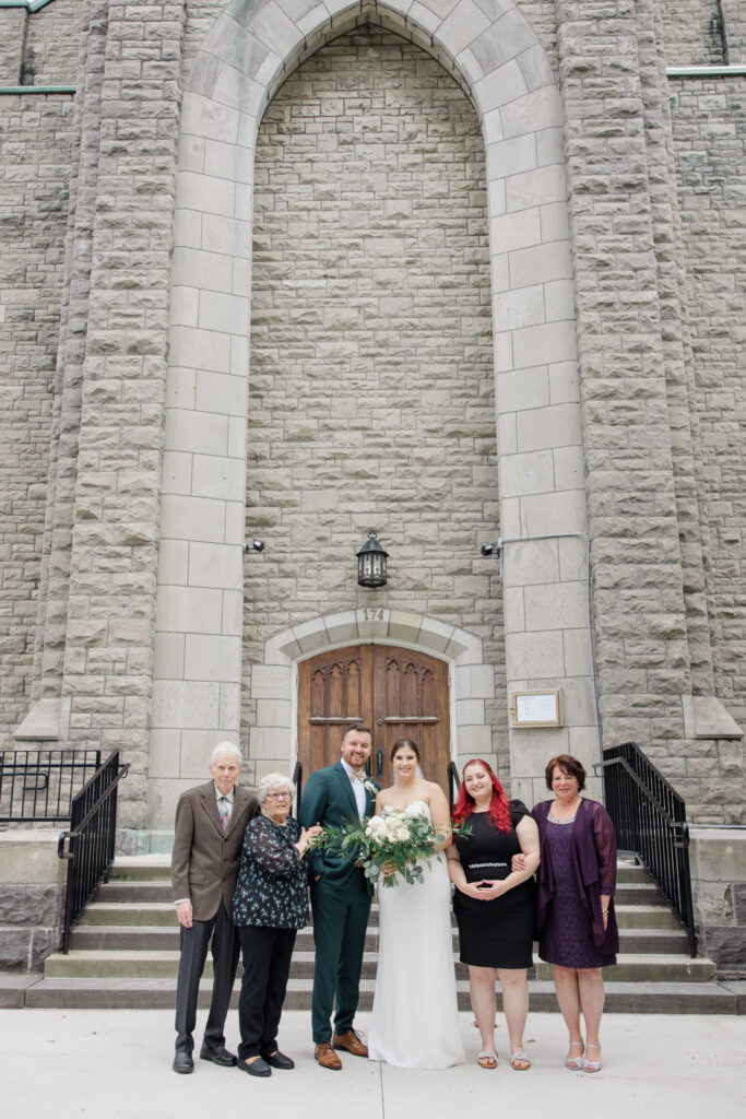 Kailyn Aaron Mill Street Brew Pub Wedding Grey Loft Studio 2024