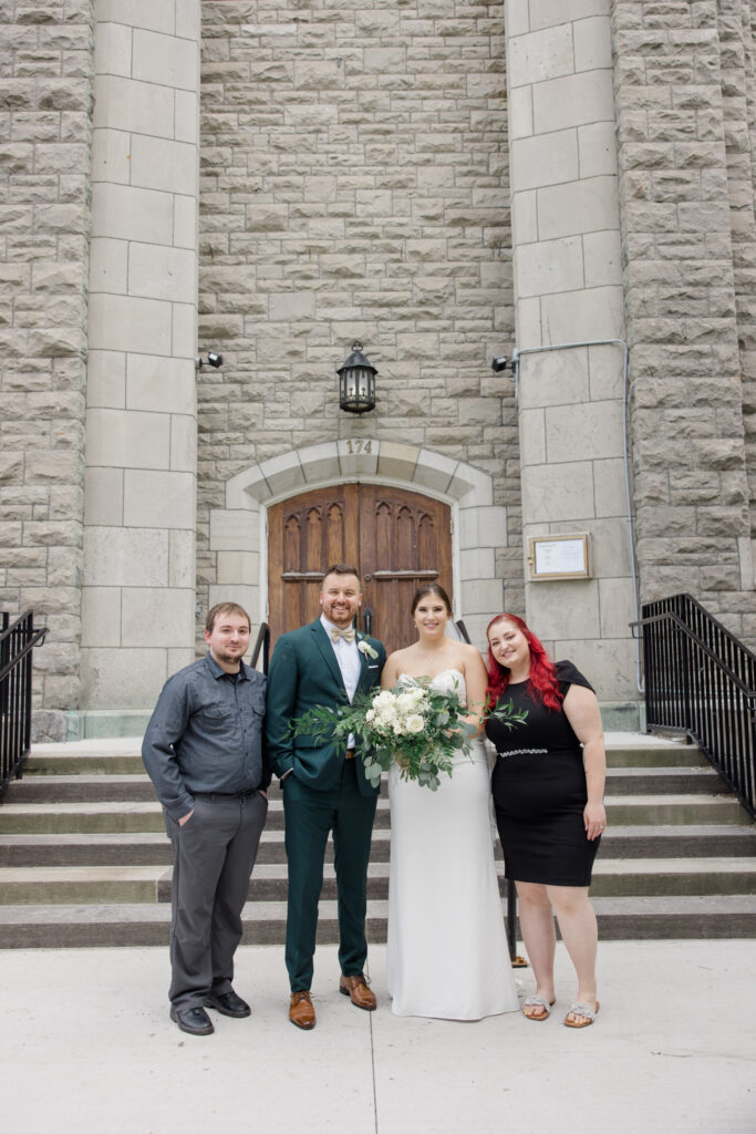 Kailyn Aaron Mill Street Brew Pub Wedding Grey Loft Studio 2024