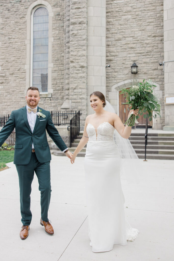 Kailyn Aaron Mill Street Brew Pub Wedding Grey Loft Studio 2024