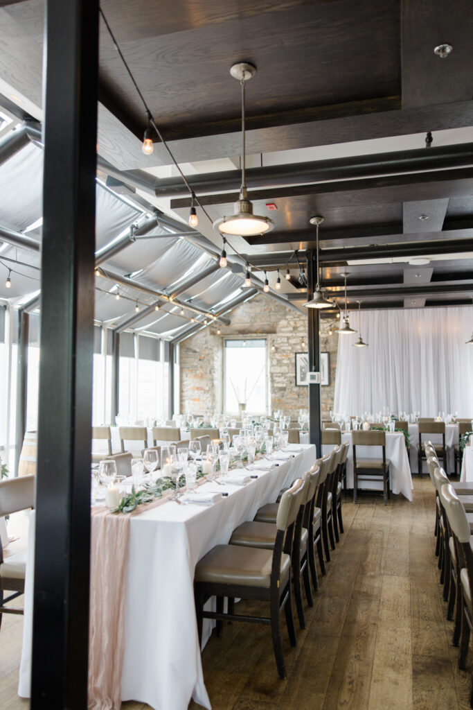 Kailyn Aaron Mill Street Brew Pub Wedding Grey Loft Studio 2024