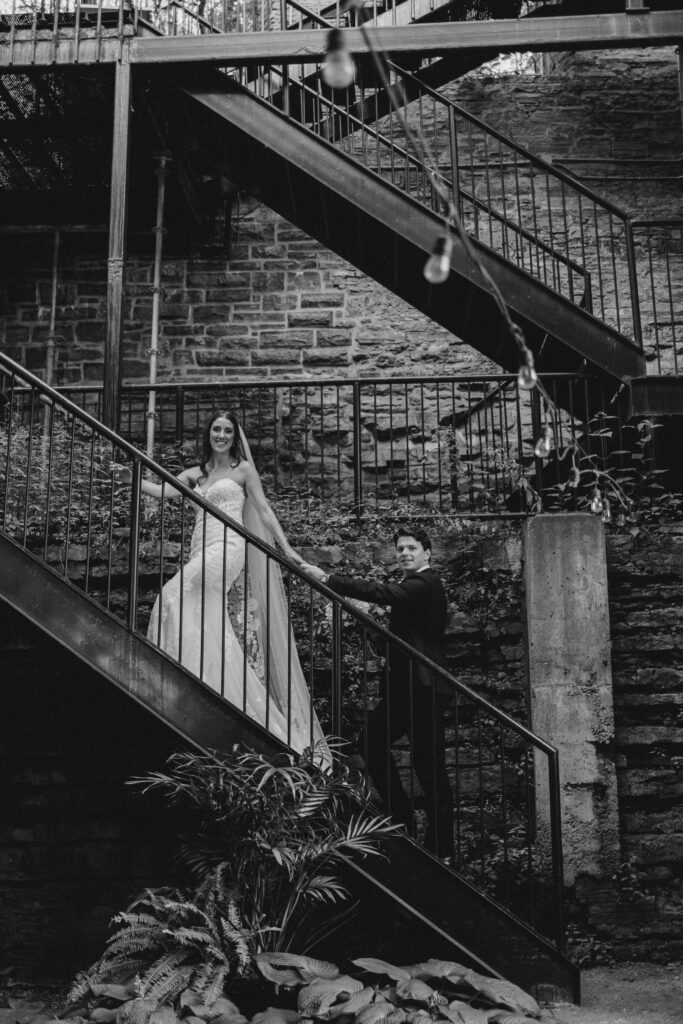 Sneak Ashley Dylan Mill Street Wedding August Grey Loft Studio 2024