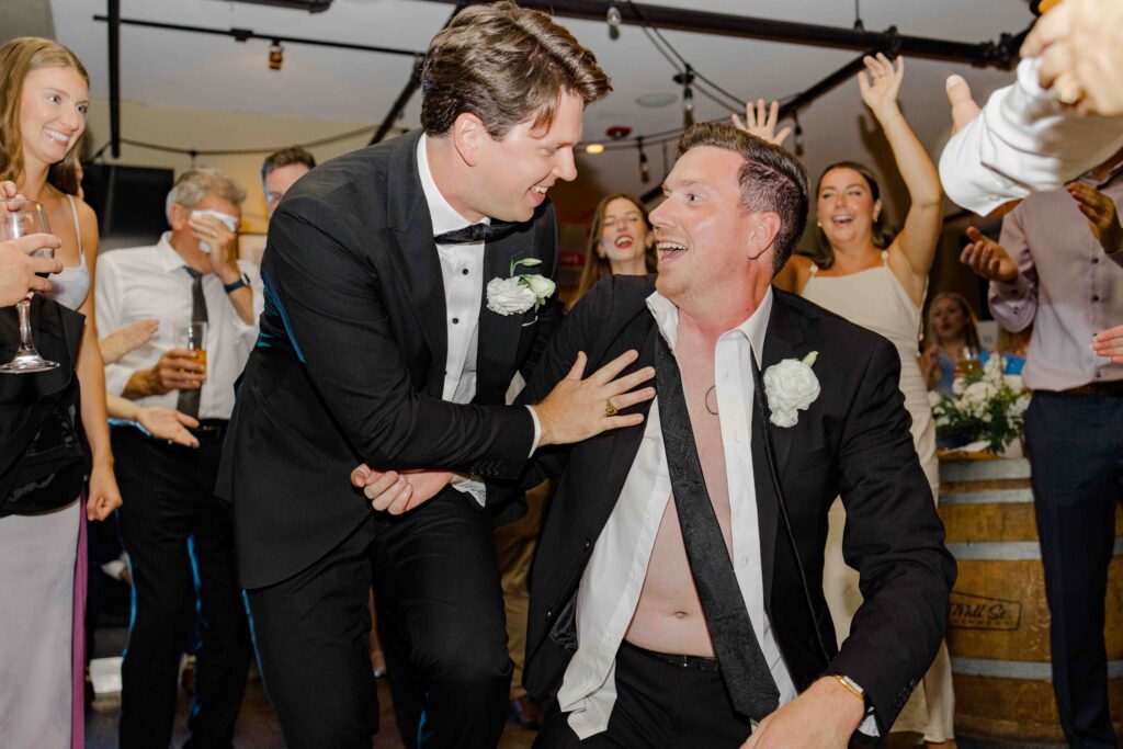 Sneak Ashley Dylan Mill Street Wedding August Grey Loft Studio 2024