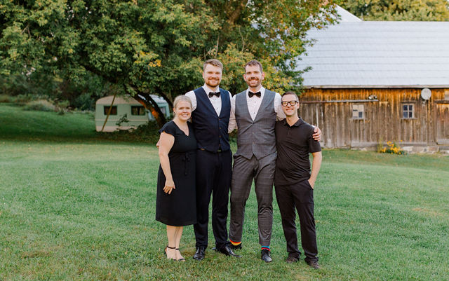 Chris Josh Wedding Grey Loft Studio 2024