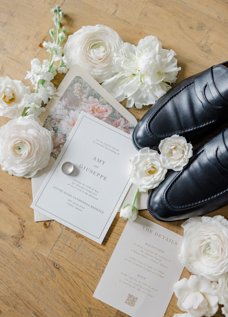 Amy Giuseppe Chateau Laurier Wedding May Grey Loft Studio 2025