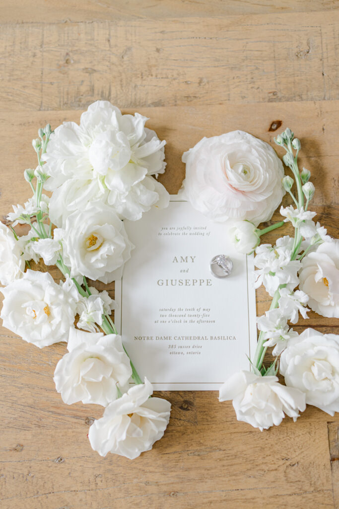 Amy Giuseppe Chateau Laurier Wedding May Grey Loft Studio 2025