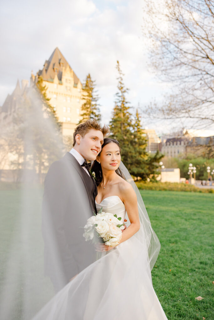 Amy Giuseppe Chateau Laurier Wedding May Grey Loft Studio 2025