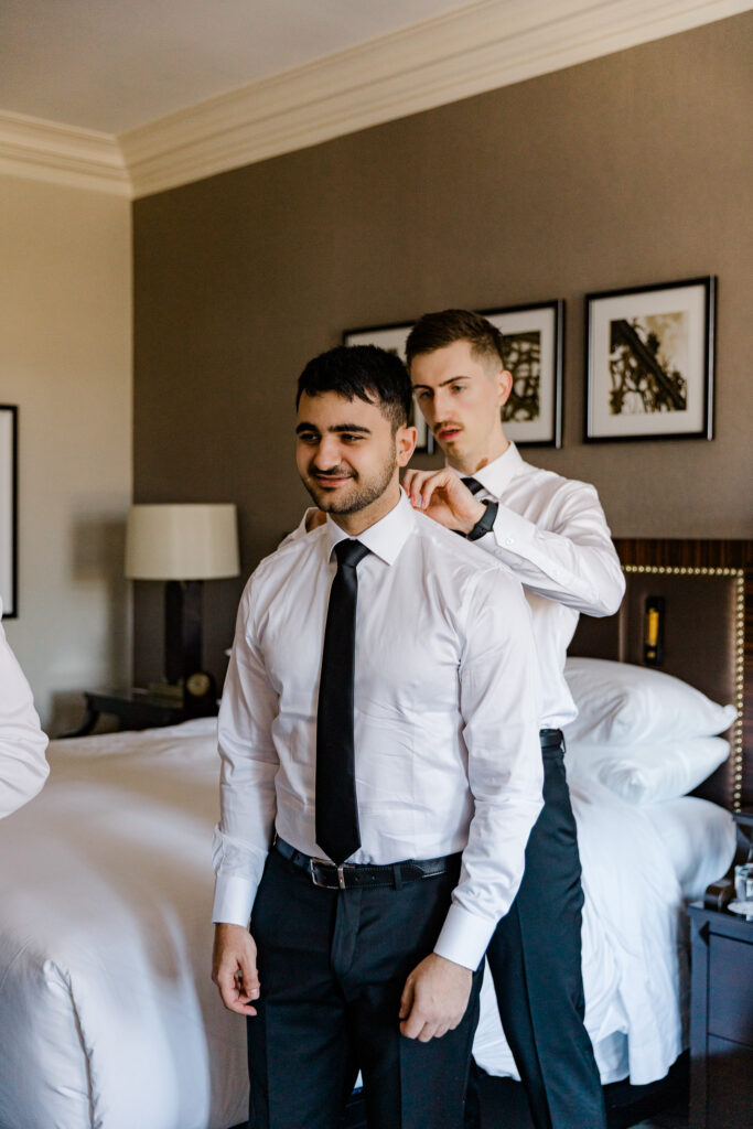 Amy Giuseppe Chateau Laurier Wedding May Grey Loft Studio 2025