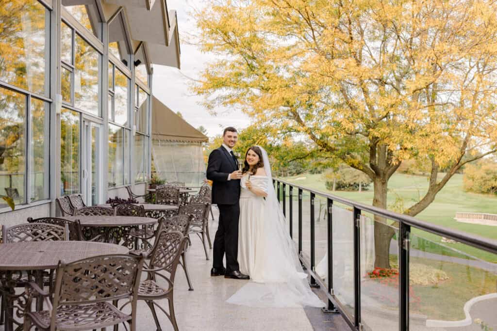 Paige Michael Hunt Club Golf Wedding October Grey Loft Studio 2025