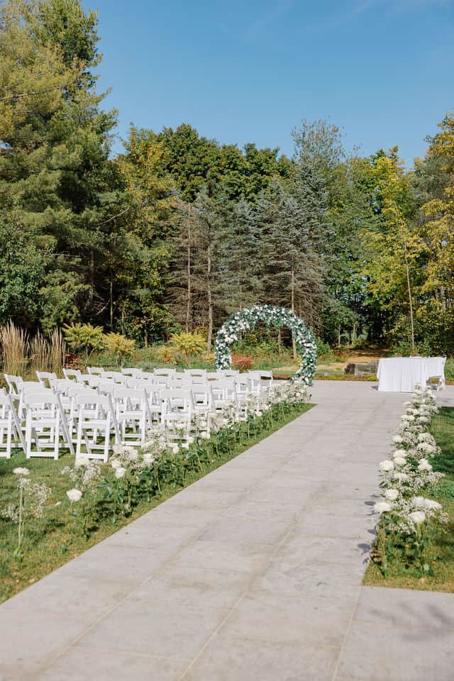 Aditi and Conner's wedding at Thee Farm near Ottawa