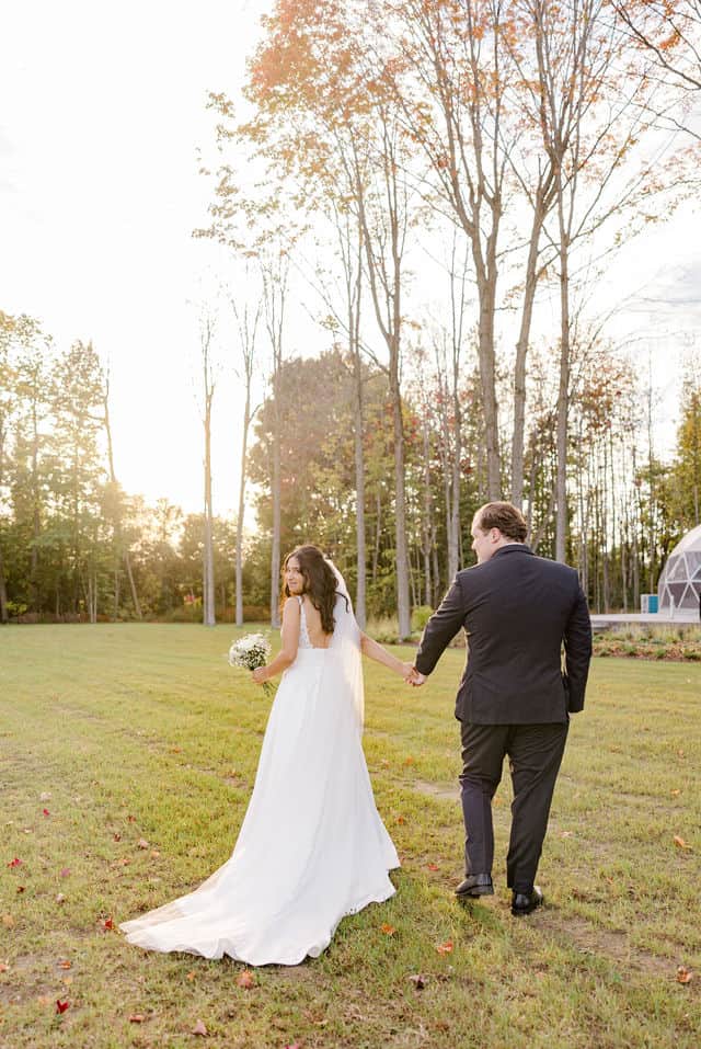 Wedding at Thee Farm wedding venue in Kemptville near Ottawa