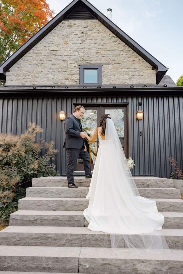 Aditi and Conner's wedding at Thee Farm near Ottawa