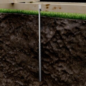 GroundPlug<sup>®</sup> Twister™ M20/1500mm Screw Pile