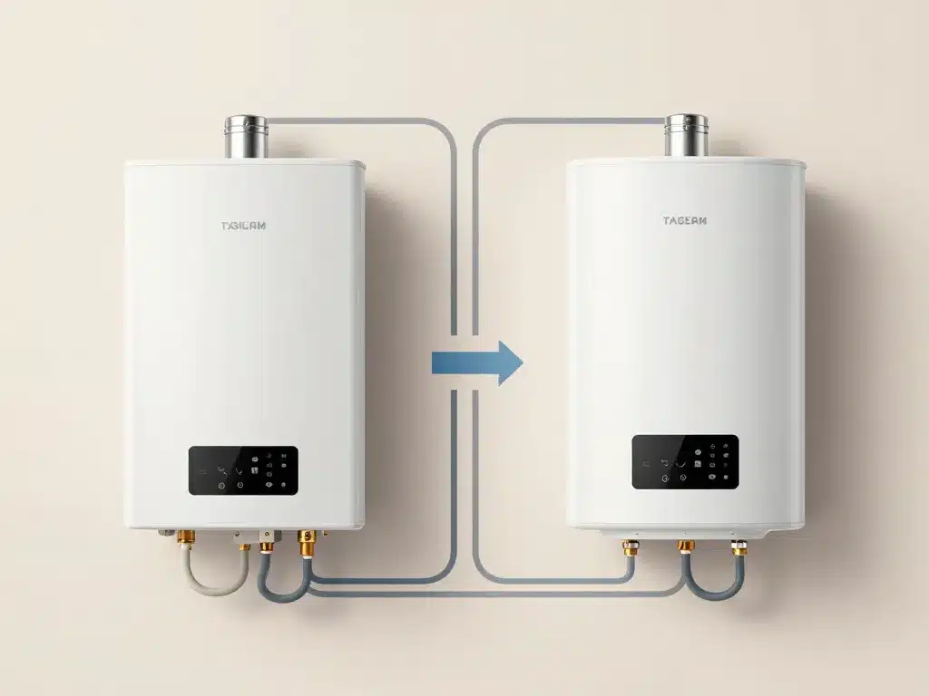 Schéma branchement chauffe eau triphasé sécurité