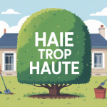 comment tailler une haie trop haute illustration centrale outils jardin