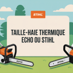comparatif taille haie thermique echo ou stihl