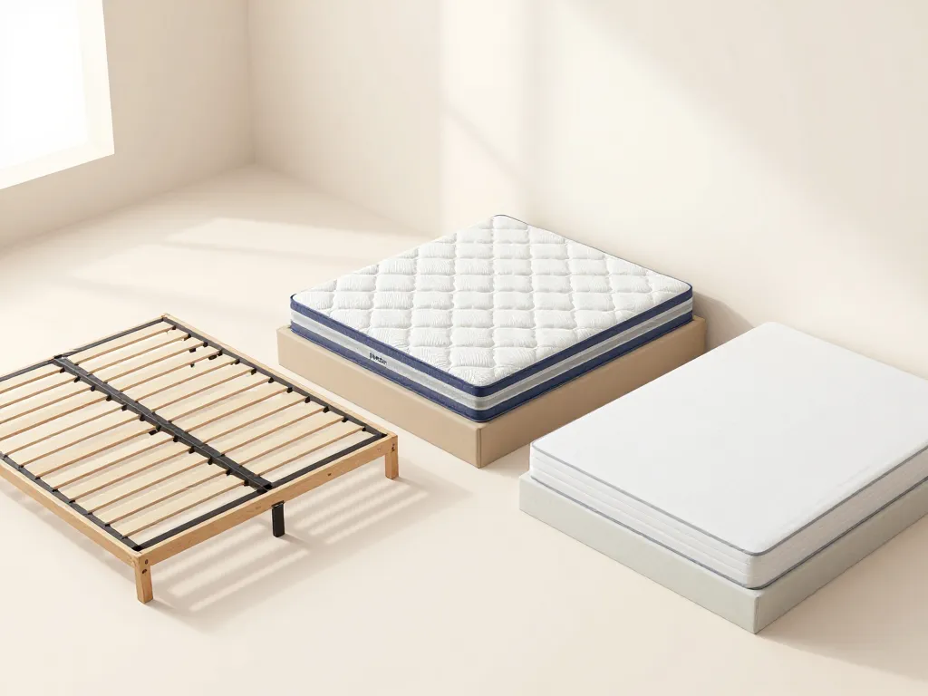 matelas ressort quel sommier visuel comparatif options