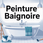 Peindre baignoire avis, salle de bains rénovée