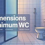 illustration wc minimum dimensions avec cotes