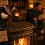 ventilateur poêle à bois avis, chaleur salon