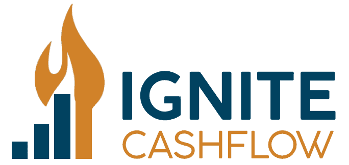 Ignite Cashflow logo for small business financial coaching and cash flow improvement