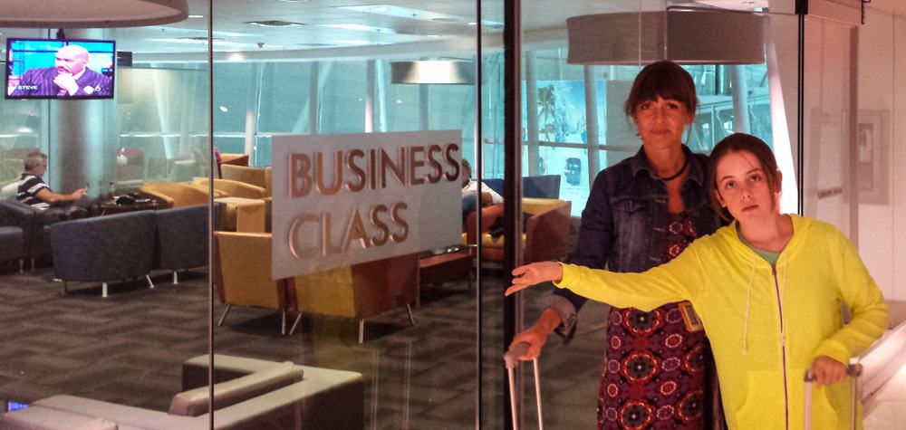 Business Class lounge