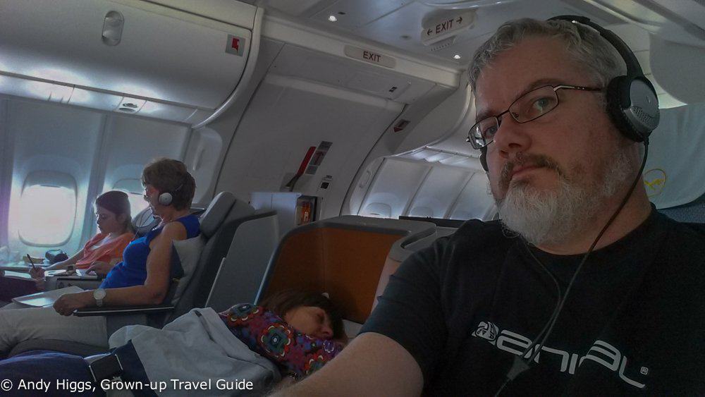 In flight headphones