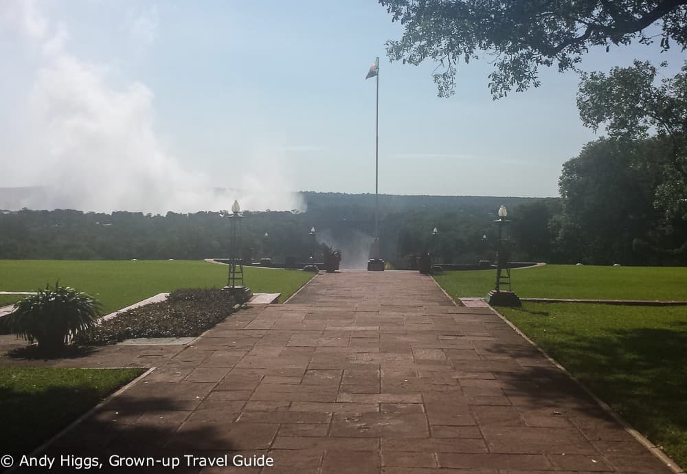 View from Vic Falls Hotel