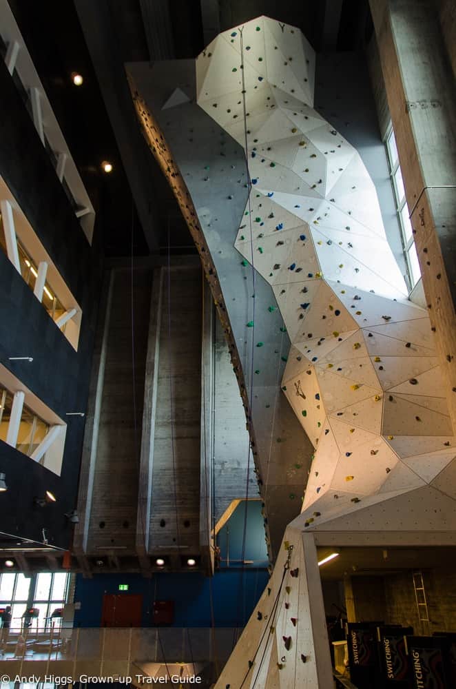 Nordkraft climbing wall