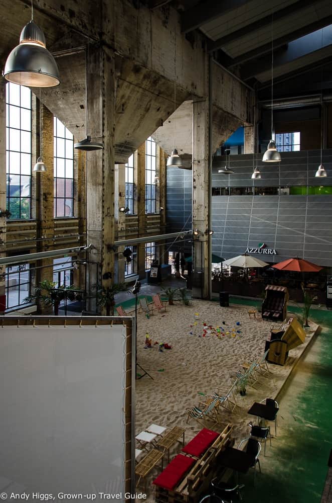 Nordkraft indoor beach