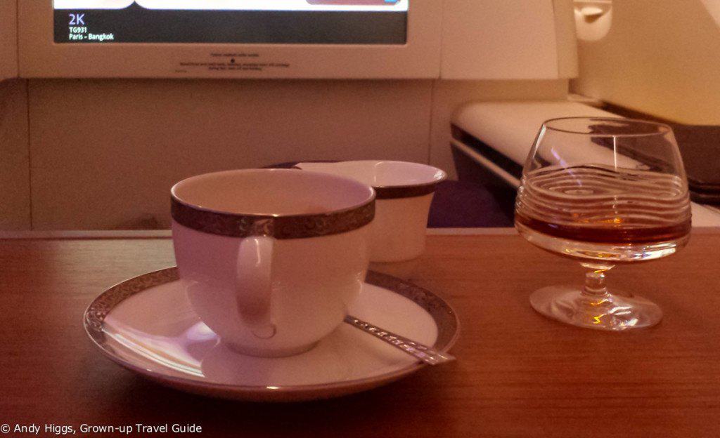 Thai First Class A380 Cognac
