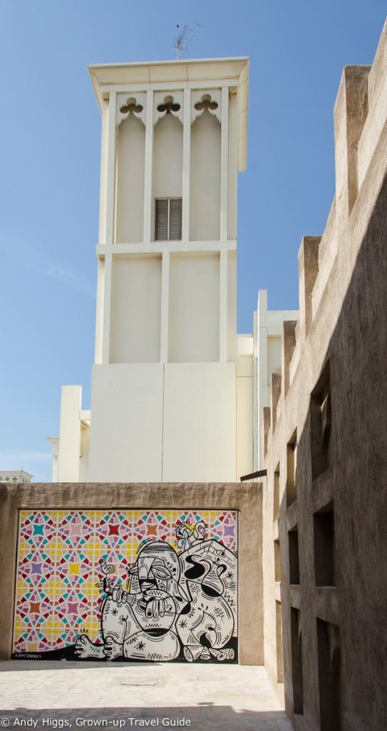 Dubai Old Town street art