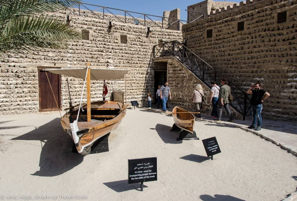 Dubai museum abra