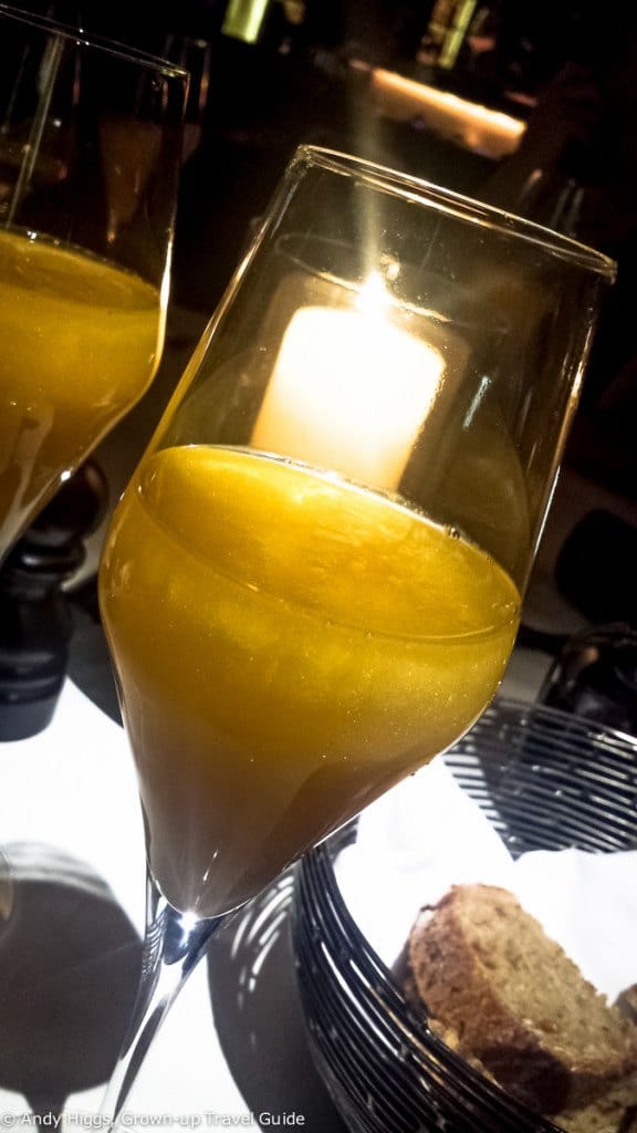 Sass cafe gold drink