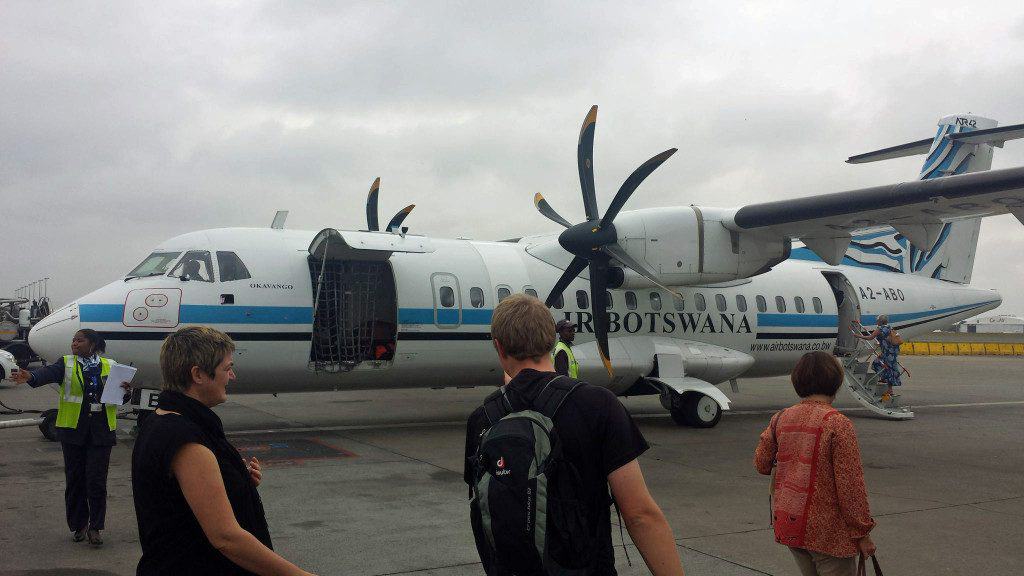 Air Botswana ready for boarding