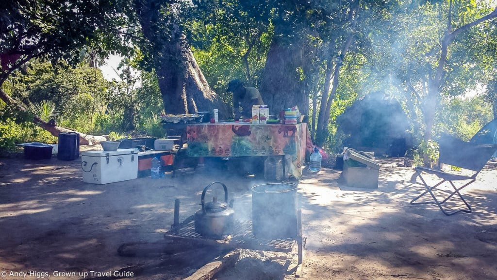 Tony making breakfast proper