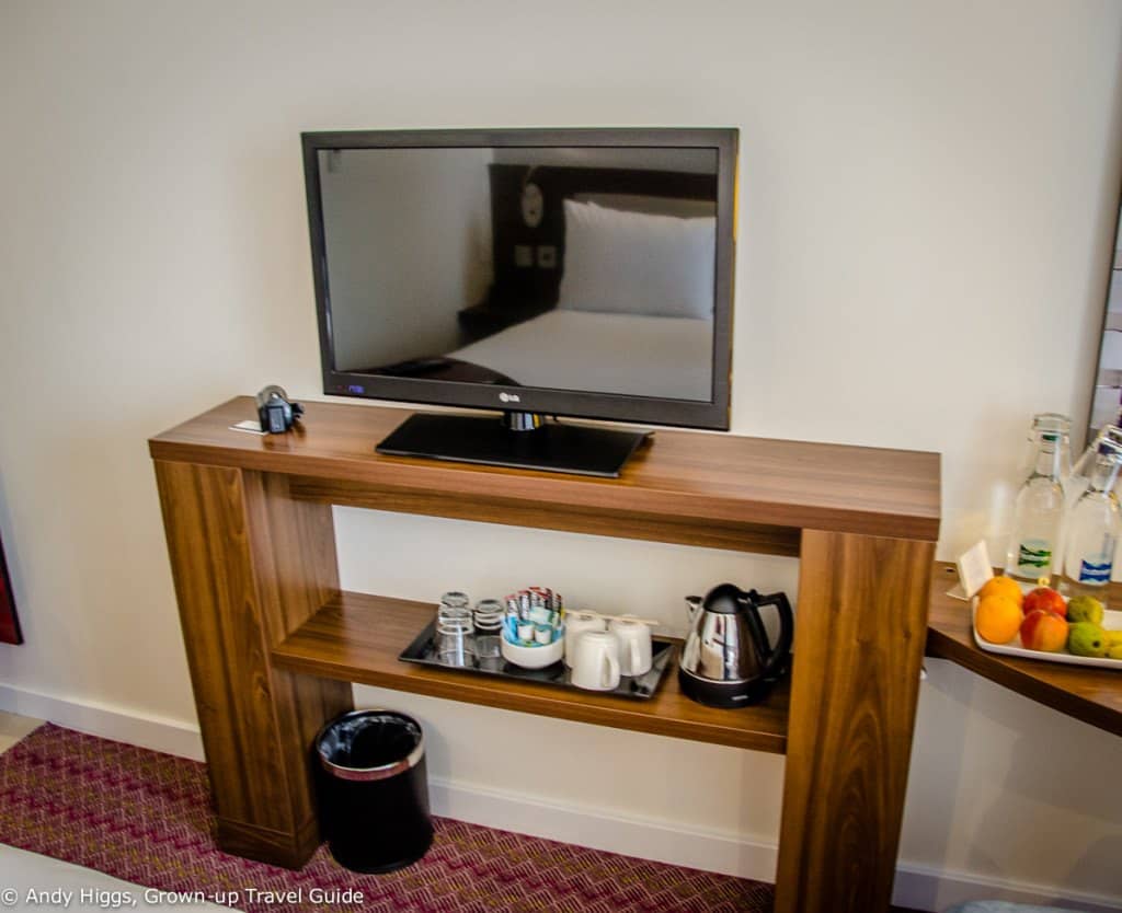 TV and coffee facilities