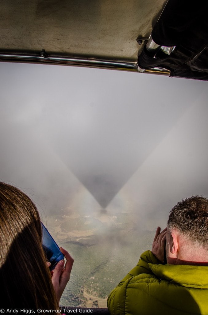 Winter ride cloud shadow