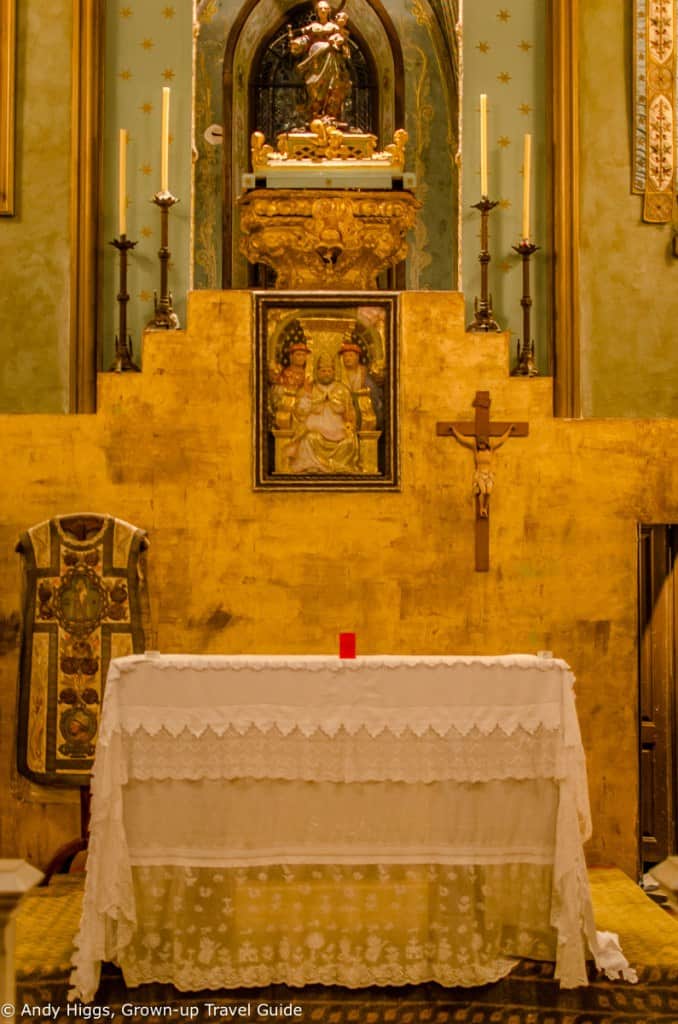 Church altar