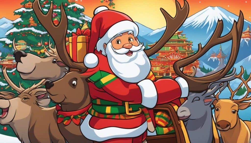 santa claus around the world